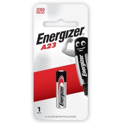 ENERGIZER 12V ALKALINE BATTERY 1 PACK: A23 (MOQ 12)