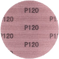 DURA MESH ABR.DISC 150MM HOOK &AMP; LOOP 120GRIT BULK FOR SANDER POLISHER