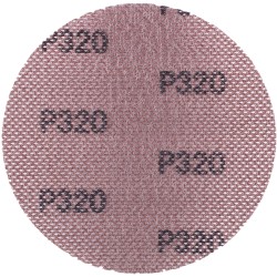 DURA MESH ABR.DISC 150MM HOOK &AMP; LOOP 320GRIT BULK FOR SANDER POLISHER