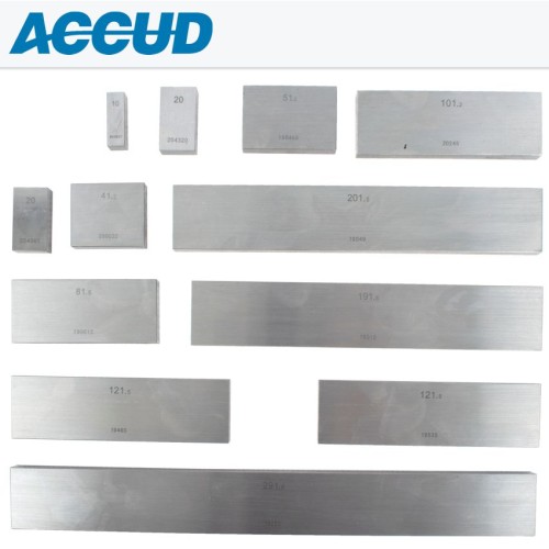 GAUGE BLOCK SET ALLOY STEEL 12PC 10-291. 8MM ISO3650 GRADE 0