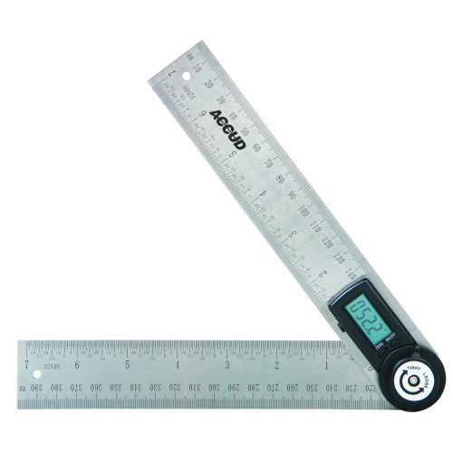 DIGITAL PROTRACTOR BLADE 200MM 360 DEG. 0.3 DEG. ACC. 0.1 DEG. RES.