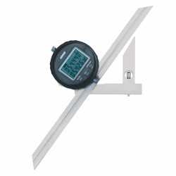 DIGITAL PROTRACTOR BLADE 360 DEG. 5&#039; ACC. S/STEEL 0.1 DEG. RES.