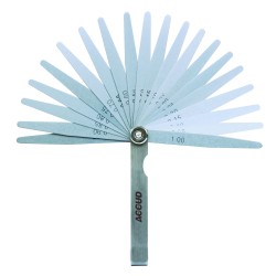 FEELER GAUGE 100MM 0.05 - 1.00MM 13 LEAVES DIN2275