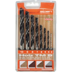 WOOD DRILL BIT SET 8 PIECE 3-10MM X 1MM