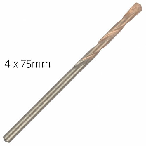 MASONRY DRILL BIT LONG LIFE 4 X 75MM