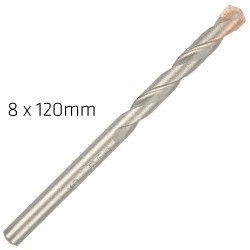 MASONRY DRILL BIT LONG LIFE 8 X 120MM