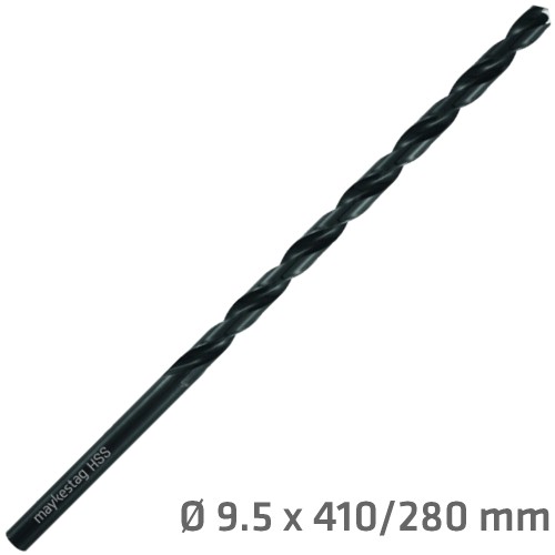 HSS DRILL BIT 9.5MM 410X280MM EXTRA LONG