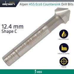 HSS-ECO5 COUNTERSINK 90  12.4 DIN 335 SHAPE C