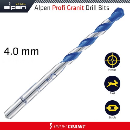 GRANITE DRILL BIT 4.0MM