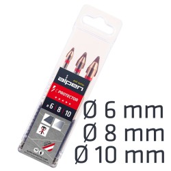 C PROTECTOR DRILL BIT SET 6-8-10MM