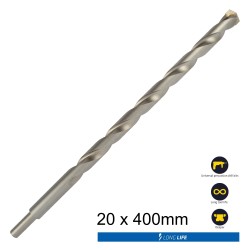 MASONRY DRILL BIT LONG LIFE 20 X 400MM