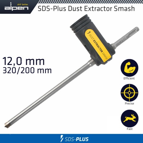 DUST EXT SMASH CONCRETE SDS 320/200 12.0