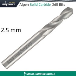 ALPEN SOLID CARBIDE DRILL BIT 2.5