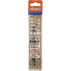 HSS WOOD BIT 6MM HEX SHANK