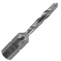 ALPEN COMBINATION TAP PLW M4 1/4" SHANK