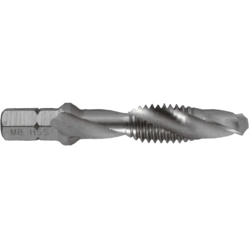 ALPEN COMBINATION TAP PLW M8 1/4" SHANK