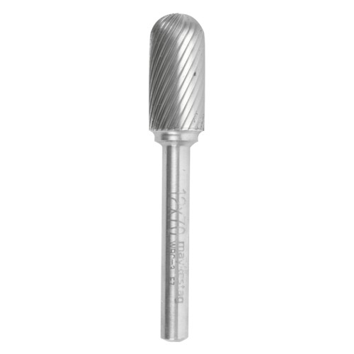 TC ROTARY BURR 12MM BALL NOSE FOR HARD METALS