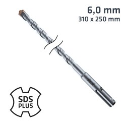 SDS PLUS DRILL BIT 310 X 250 6.0MM