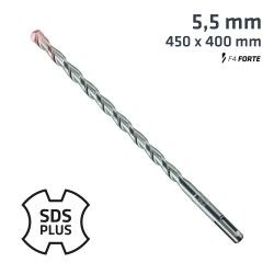 SDS PLUS DRILL BIT 450 X 400 5.5MM