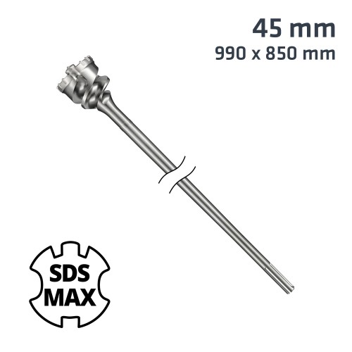 SDS MAX MILL CR 45MM X 990 X 850 DRILL BIT