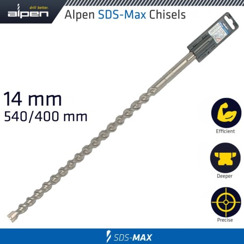 SDS MAX DRILL BIT 540X400 14MM