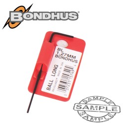 HEX BALL END L-WRENCH 1.27MM PROGUARD SINGLE BONDHUS