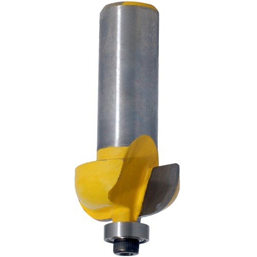 COVE ROUTER BIT WITH BEARING 1/2"X1/2"