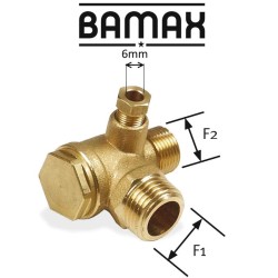 NON-RETURN VALVE 1/2" - M/M