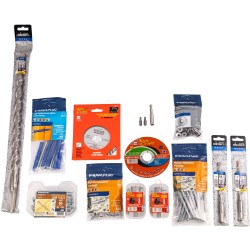 INSTALLATION KIT SDS 16PC FOR SOLAR PANELS