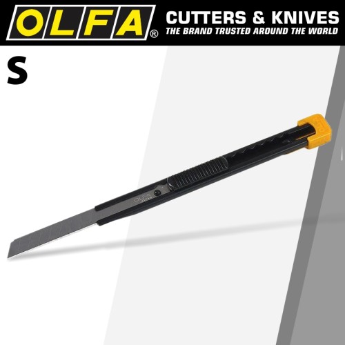 OLFA MODEL "S"  COMPACT CUTTER SNAP OFF KNIFE ALL STEEL BODY