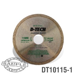 DIAMOND BLADE CONTINUOUS RIM 115 X 22.23MM