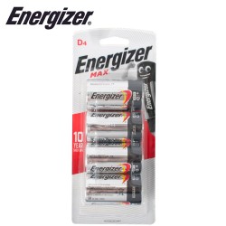 ENERGIZER MAX D - 4 PACK (MOQ 6)