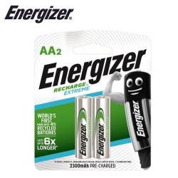 ENERGIZER RECHARGE 2300mAh  AA - 2 PACK (MOQ6)