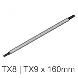 D/END POWER BIT TX8/TX9 X 160MM BULK