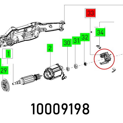 BEARING BRIDGE RAP 150 FE