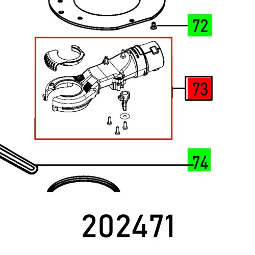 DUST EXTR SYSTEM OF 1400