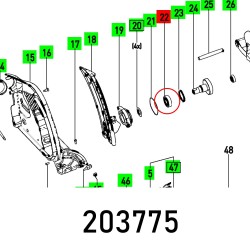 BALL BEARING 6003 DDU DIN 625