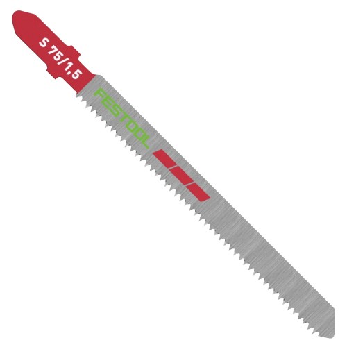 JIGSAW BLADE PLASTICS PROFILES  S 75/1,5/5 (5 PACK)