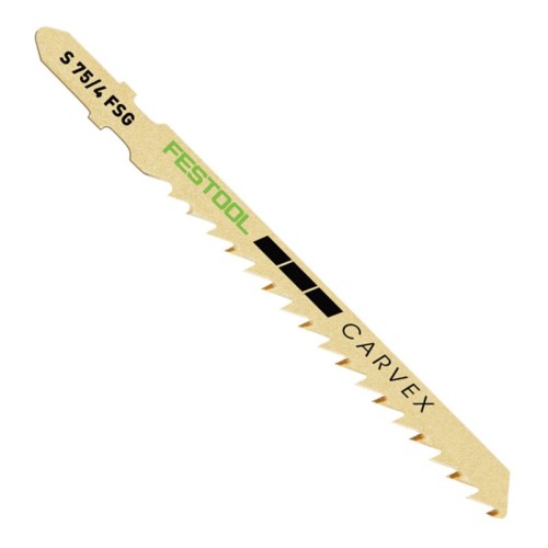 JIGSAW BLADE WOOD UNIVERSAL S 75/4 (5 PACK)