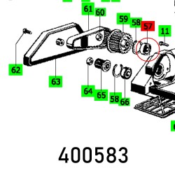 BALL BEARING 6000 DDU-CM NS7 S