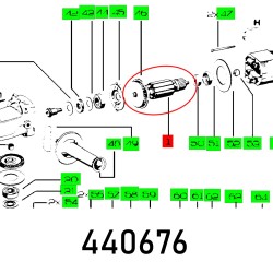 ARMATURE (240V) WS 180.04.E 247.650