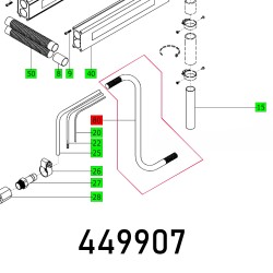 GUARD HOSE MKV-PG 21 1650MM LG.