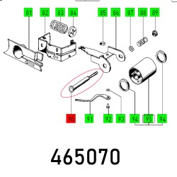 TRACKING AXLE 12-M8X150