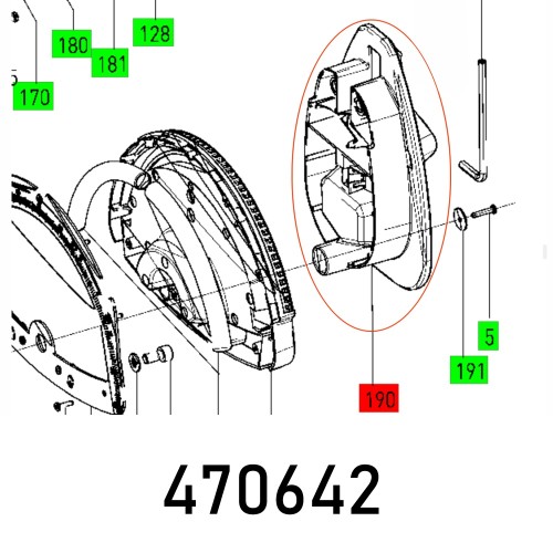 CABLE HOLDER  KS 120 EB