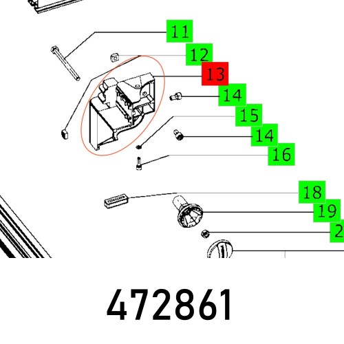 LEG MFT/3 LEFT