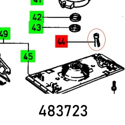 RUBBER FOOT RS 3 VOLLST.