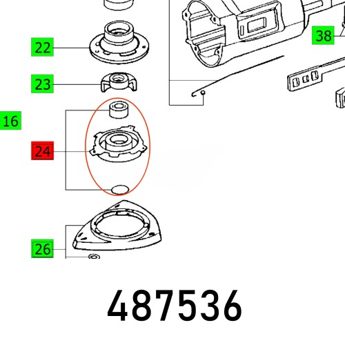 BASE PLATE DX93 E KOMPL.