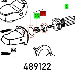 BALL BEARING RAP 150.03 E