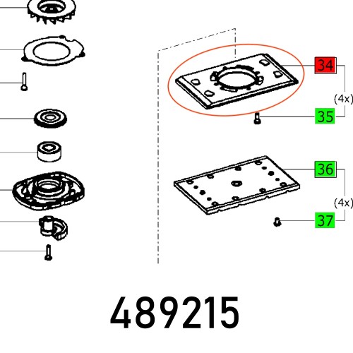 BASE PLATE RS 400