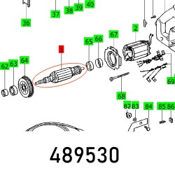 ARMATURE 230V AP 65 E